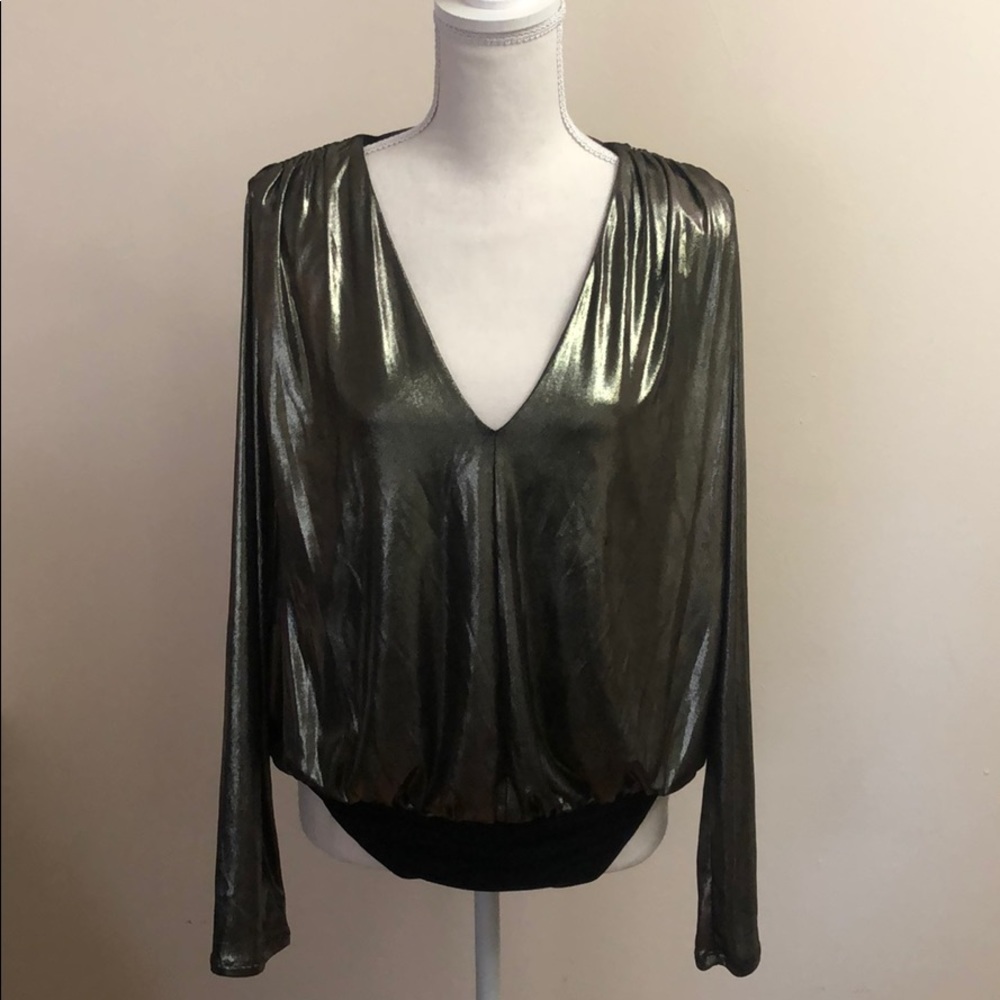 Express Lame Bodysuit